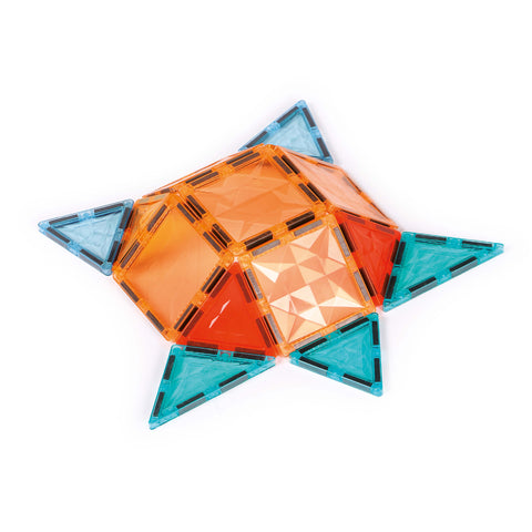 LUDI magnetinis konstruktorius vaikams, 100 dalių 2D/3D XXL