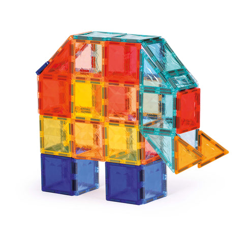 LUDI magnetinis konstruktorius vaikams, 100 dalių 2D/3D XXL