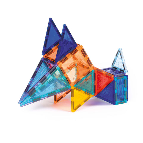 LUDI magnetinis konstruktorius vaikams, 100 dalių 2D/3D XXL