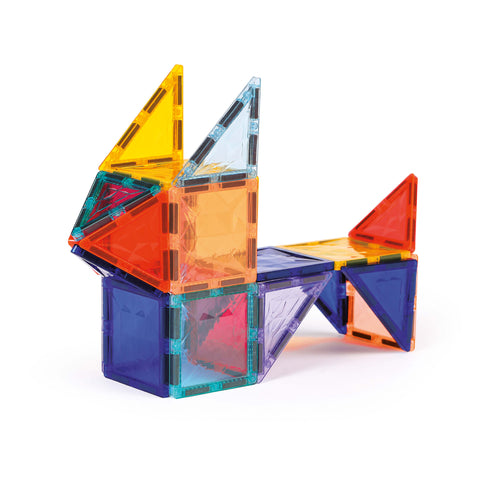 LUDI magnetinis konstruktorius vaikams, 100 dalių 2D/3D XXL