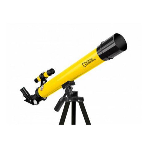 National Geographic refrakcinis teleskopas 50x–100x su trikoju pradedantiesiems
