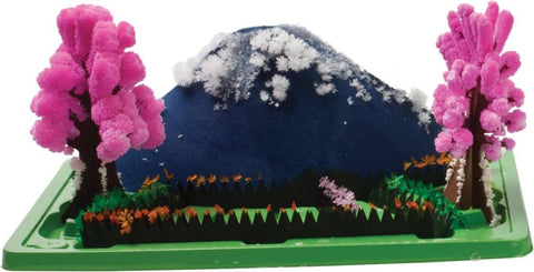 Kristalų auginimo eksperimentų rinkinys „Kristalų sodas“ 24 cm, 8+