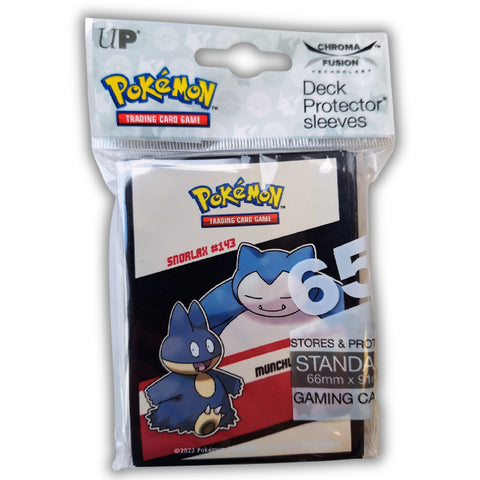 Ultra PRO Pokémon TCG įmautės Snorlax & Munchlax, 65 vnt, standartinės