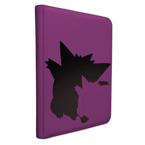 Pokemon Gengar PRO segtuvas su užtrauktuku, 9 kišenės, 360 kortų