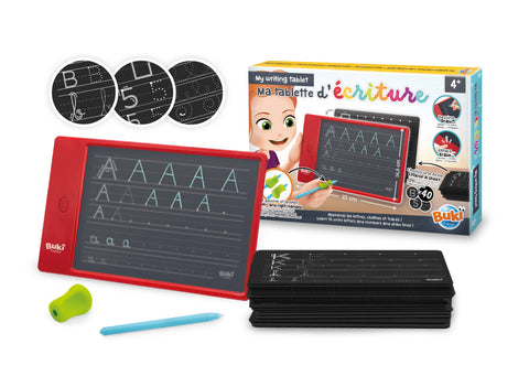 Išmanioji LCD rašymo ir piešimo lenta vaikams 4+ su kortelėmis Maxi