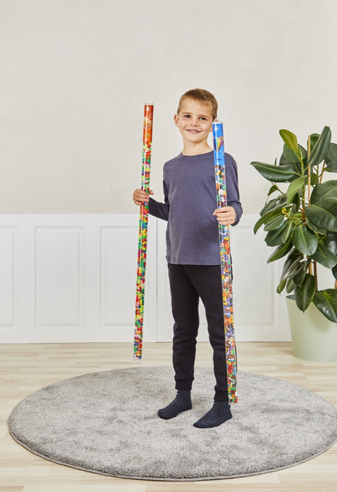Plus-Plus konstruktorius 1 metras – bazinės spalvos, 520 mini detalių (20 mm)