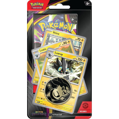 Pokémon TCG Mega Evolution Pitch Black blisteris: booster + Luxray promo
