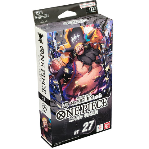 One Piece Marshall D. Teach starteris – kortų žaidimo kaladė pradedantiesiems