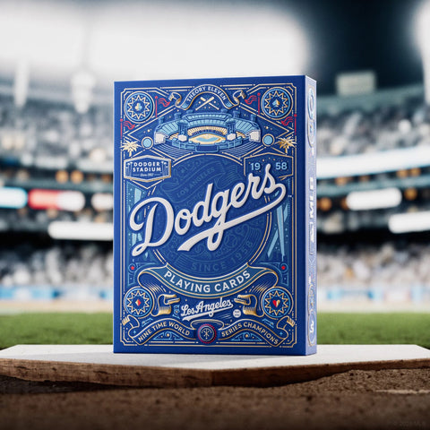 Theory11 Los Angeles Dodgers žaidimo kortos – kolekcinė kaladė
