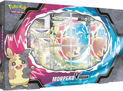 Pokémon TCG Morpeko V-UNION specialus rinkinys, 4 pak., anglų k. kolekcionieriams