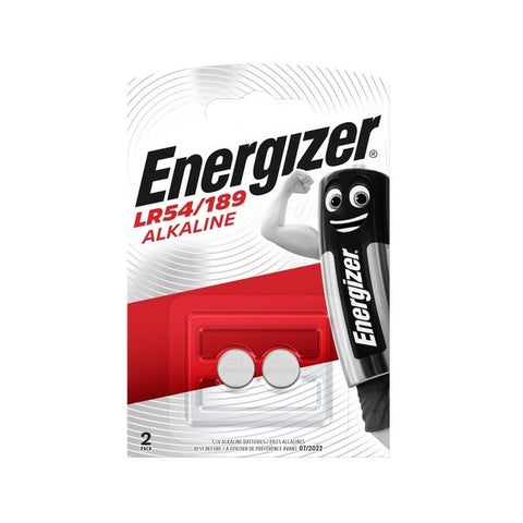 Energizer LR54 G10 1.5V šarminės mygtukinės baterijos, 2 vnt.