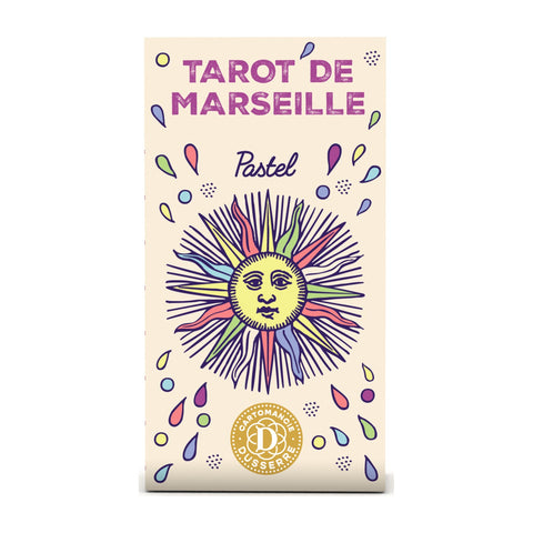 Dusserre Tarot de Marseille Pastel taro kaladė, 80 kortų