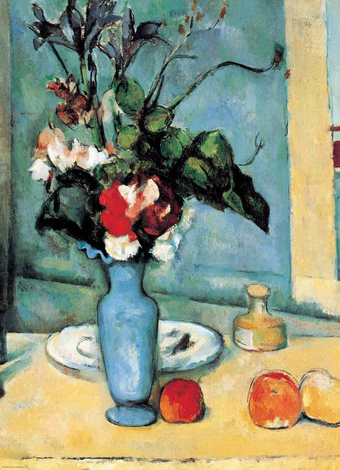 Paul Cézanne „Mėlyna vaza“ 1000 detalių dėlionė 50x70 cm, eko
