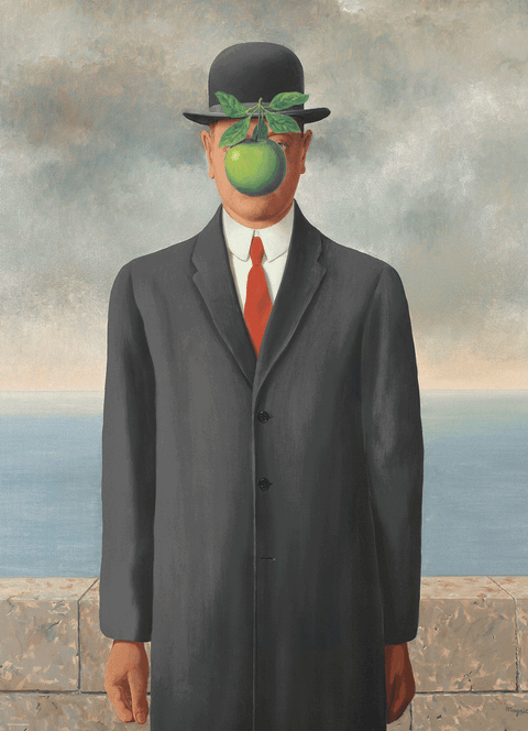 René Magritte „Žmogaus sūnus“ dėlionė 1000 dalių (67×49 cm)