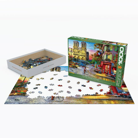 Notre Dame dėlionė 1000 detalių – 67x49 cm, klasikinis Paryžiaus vaizdas