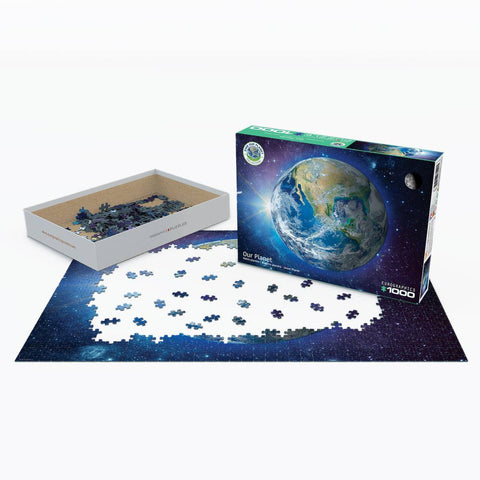 Eurographics „Saugokime Žemę“ 1000 detalių dėlionė 50x70 cm, ekologiška