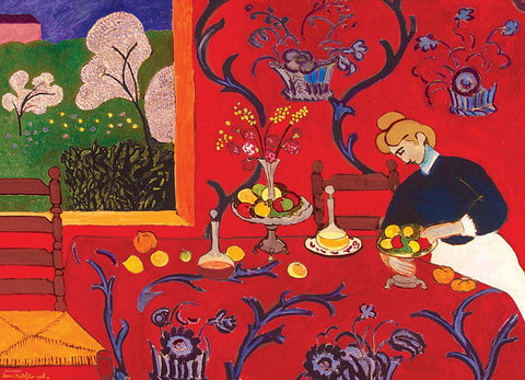 Henri Matisse „Raudona harmonija“ 1000 detalių meno dėlionė (13+)