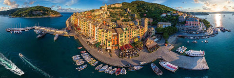 Porto Venere, Italija panoraminė dėlionė 1000 detalių 50x70 cm