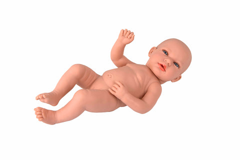 Arias vinilinė lėlė kūdikėlis mergaitė 38 cm, maudoma, lanksčios galūnės