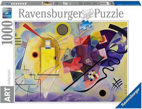 Ravensburger dėlionė „Kandinskis. Geltona, raudona, mėlyna“, 1000 det.