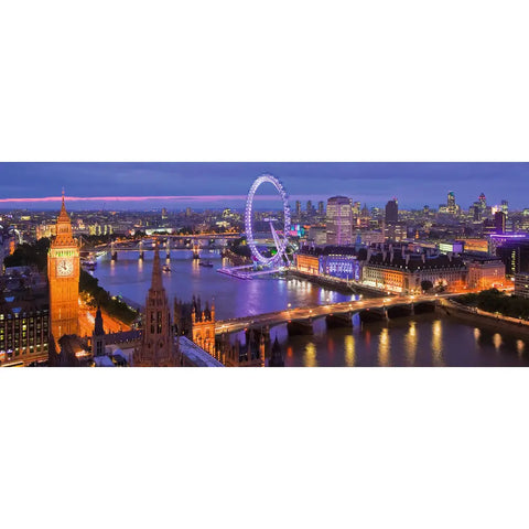 Ravensburger panoraminė dėlionė „Londonas naktį“, 1000 det.