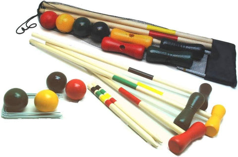Klasikinis kroketas – lauko žaidimo rinkinys 1–4 žaidėjams