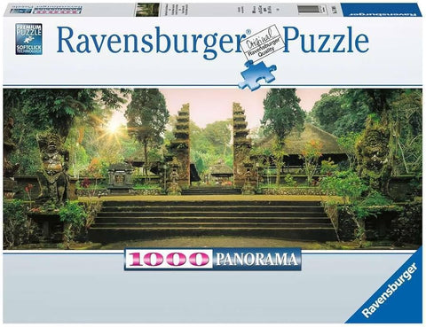 Ravensburger 1000 Puzzle Dėlionė: Jungle Temple Pura Luhur Batukaru on Bali