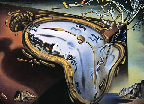 Salvador Dalí „Minkštas laikrodis“ 1000 det. dėlionė, 50x70 cm