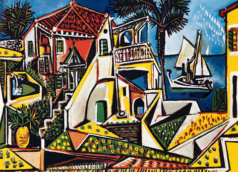 Picasso „Viduržemio jūra“ dėlionė 1000 detalių – muziejinė kokybė