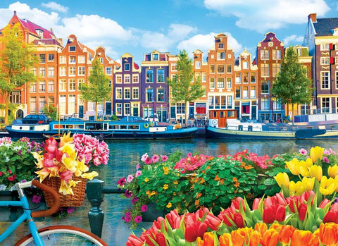 Eurographics dėlionė Amsterdamas, Nyderlandai, 1000 detalių