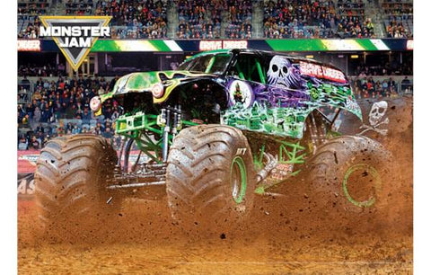 Monster Jam dėlionė 550 dalių metalinėje dėžutėje – kolekcinė