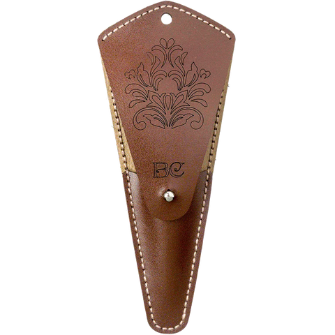 Žirklių dėklo siuvinėjimo kryželiu rinkinys, dirbtinė oda, 10–13 cm