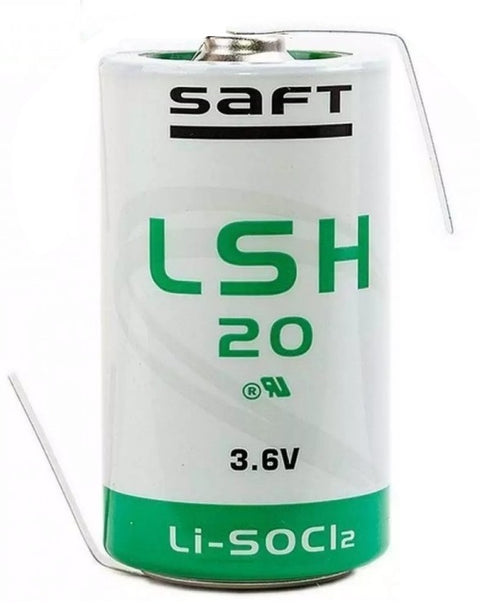 Saft LSH20 3,6V 13000mAh pramoninė ličio baterija su Z kojelėmis