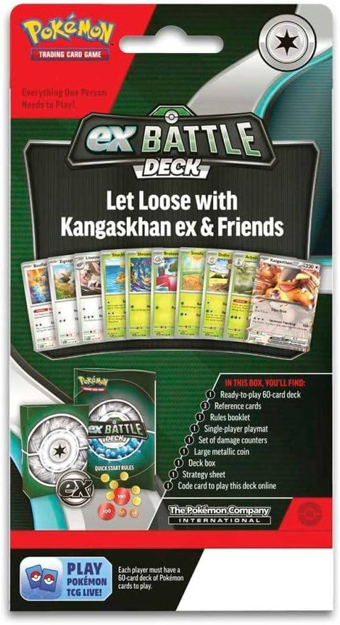 Pokémon TCG Kangaskhan ex Battle Deck – 60 kortų paruošta kaladė
