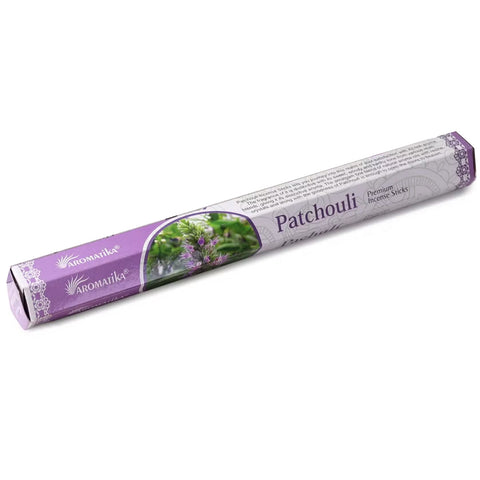 Pačiulių natūralūs smilkalai lazdelėmis, rankų darbo, be anglies | Aromatika