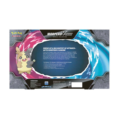 Pokémon TCG Morpeko V-UNION specialus rinkinys, 4 pak., anglų k. kolekcionieriams