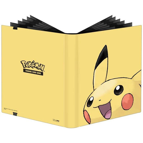 Pokémon Pikachu PRO-Binder 9 kišenių albumas 360 kortų, Ultra PRO