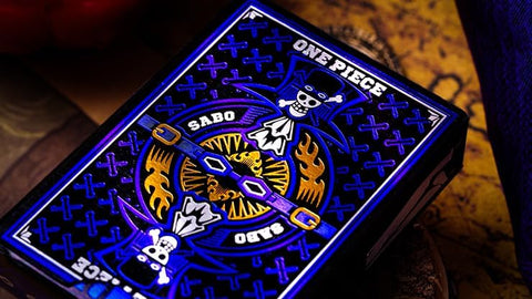 One Piece Sabo žaidimo kortos – kolekcinė pokerio kaladė anime fanams