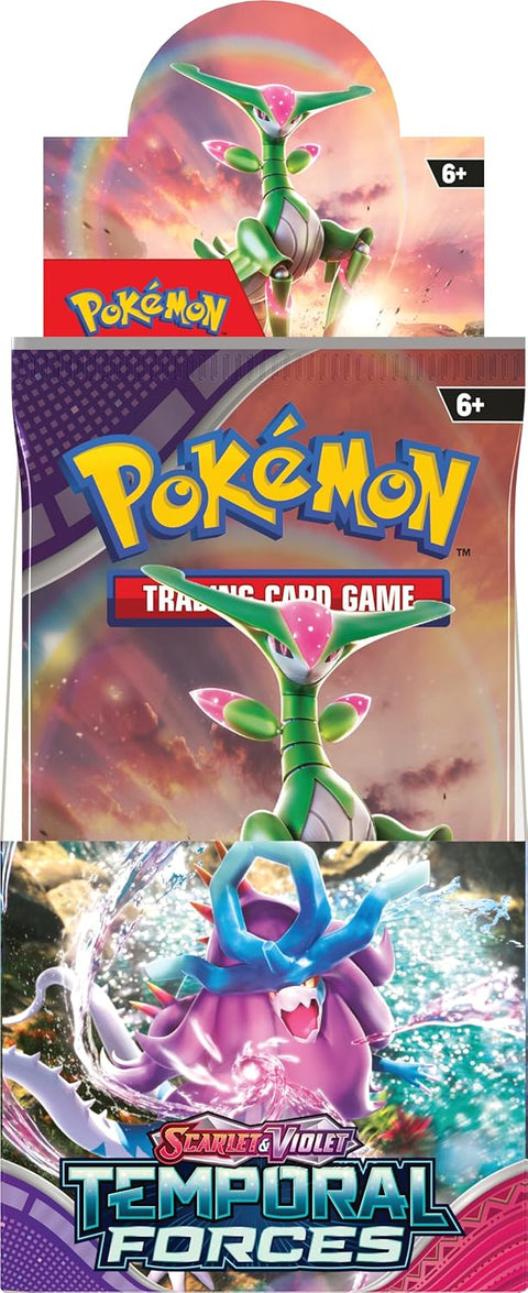 Pokemon Scarlet & Violet Temporal Forces pusė booster dėžės (EN)