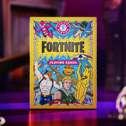 Premium Fortnite kolekcinės žaidimo kortos – ryškus dizainas