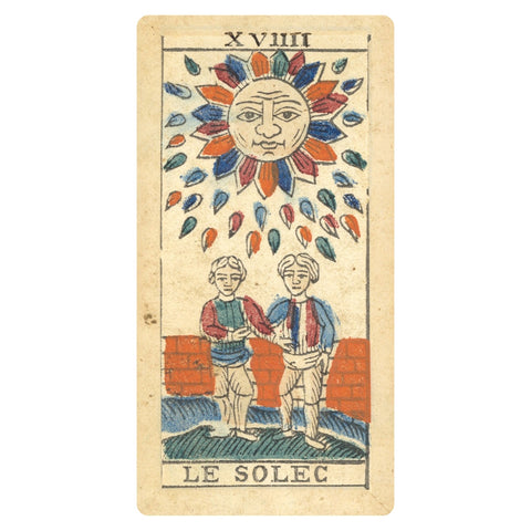 Tarocchi Fini Montecchi taro kortos, ribotas Anima Antiqua leidimas