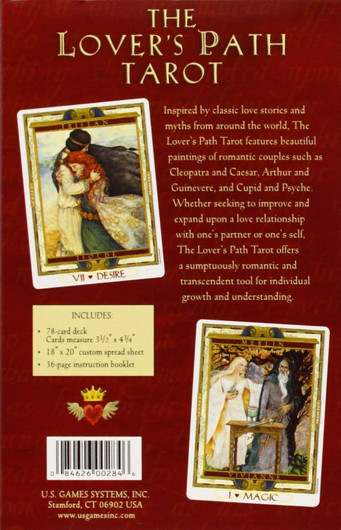 The Lovers Path Tarot kortos