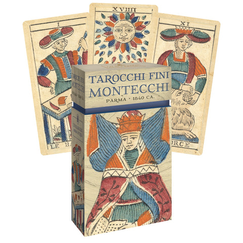 Tarocchi Fini Montecchi taro kortos, ribotas Anima Antiqua leidimas