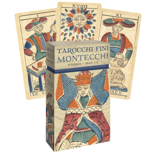 Tarocchi Fini Montecchi taro kortos, ribotas Anima Antiqua leidimas