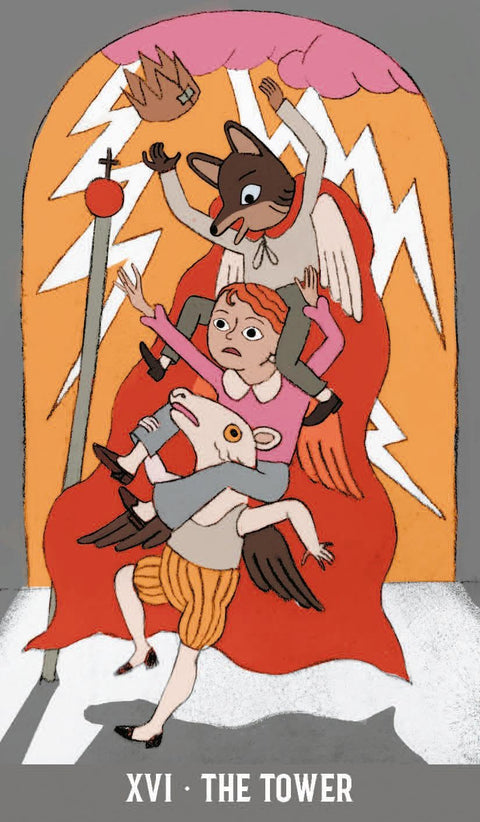 Wicked Moon taro kaladė Lo Scarabeo, 78 kortų, raganiškas Metų ratas