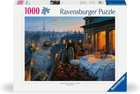 Ravensburger 1000 Puzzle Dėlionė: Paris Balcony