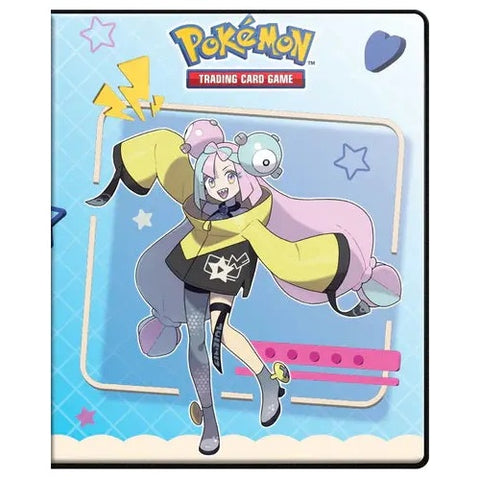Iono & Bellibolt Pokémon 4 kišenių kortelių albumas kolekcininkams