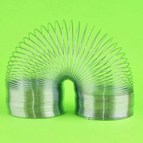 Metalinė spyruoklė, žaislas vaikams 10,5 cm