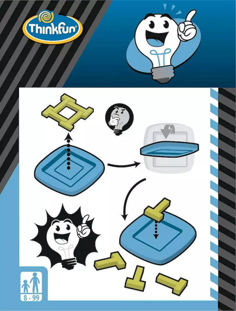 ThinkFun kišeninis galvosūkis „4-T Puzzle“, nuo 8 m.
