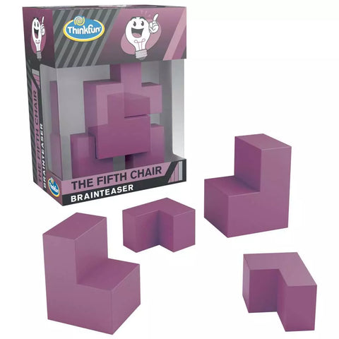 ThinkFun kišeninis galvosūkis „The Fifth Chair“, nuo 8 m.